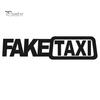 Funny Car Sticker FAKE TAXI Drifting Fake Taxi Sign Race Auto Vehicle Decal Decoration