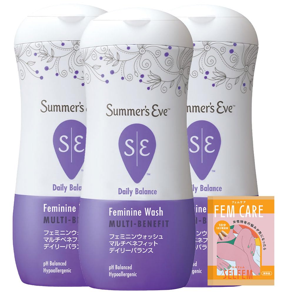 Eve Eve Daily Balance Set Trial Femcare Delicate Zone Darkening Soap Moisturizing Soap with Delicate Zone Scent Delicate Care PILLBOX Summer's