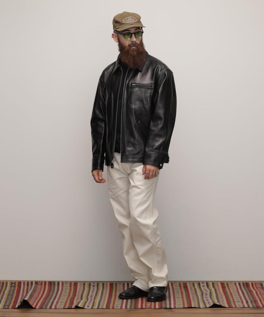 Schott Leather Tracker Jacket, Men's, Size 2XL, 010, Black, 782-5950014