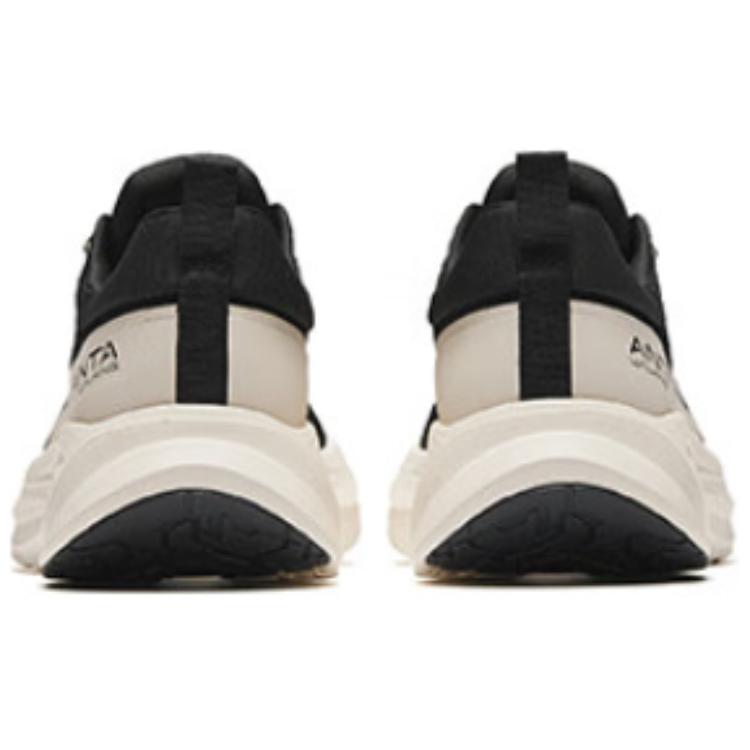 New Anta Le Dao Anti Slip And Wear Resistant Coverage Low Top Training Shoes Men's Black Beige 112517719-4