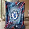 Chelsea FC Theme blanket Soft Flannel Blanket Plush Throw Blanket Cozy Sofa Bed Blanket for Home Decor