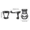 Universals Bike Bottles Cage Saddles Mount Adapter Seats Rack Adapter Light Weight Saddles Cage Converter Easy to Use