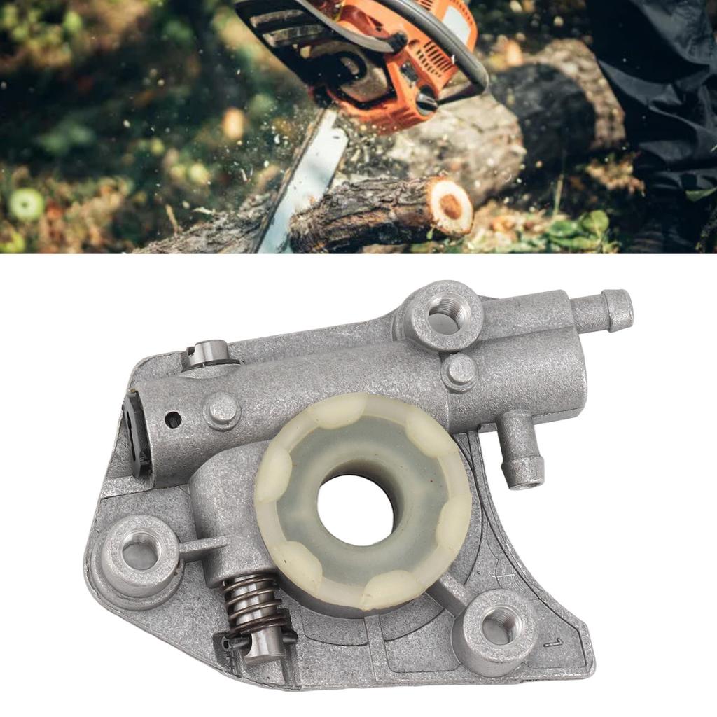 Chainsaw Worm Oil Pump Aluminum Replacement Kit Gear Oil Pump Aluminum Worm for CS3800 CS4200 CS3200 CS3500 CS3700 CS4400 CS5100