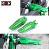 1 Pair Motorcycle Front Rear Footrests Footpegs CNC Extender Pedal for KAWASAKI Ninja 400 500 Ninja500 Z400 Z500 ZX25R ZX4RR