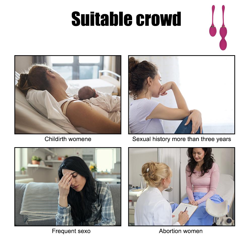 Chinese Kegel Ball Adult Products Sex Toys for Women Pelvic Muscle Balls Trainer Silicone Vagina Tighten Exercise