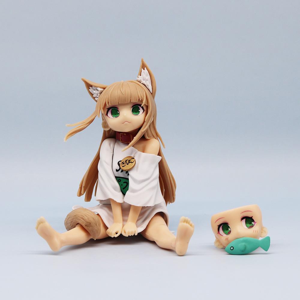 Neko Ga Onnanoko Kinako Anime Beauty Girl Pvc Model Action Collection Figure