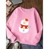 European sizes New Comfortable Kids' Round Neck Sweatshirt, Casual, Trendy And Fashionable Christmas Print Top