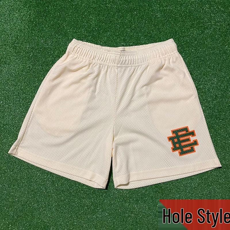 

EE Чоловічі фітнес шорти для м язів - Дихаюча сітка, До коліна, Європейський та американський стиль L