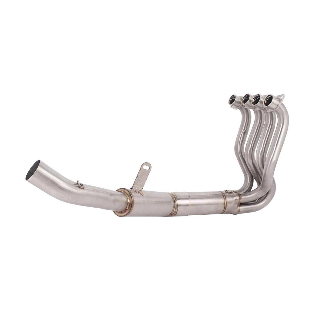 Zhangxue 500RR Modified Exhaust Pipe with Valve - Front and Tail Sections