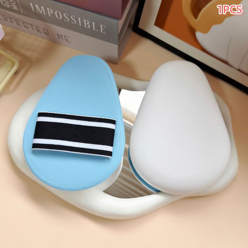 Extra Large Lotion Sunscreen Ointment Applicator Soft Leather Surface Puff Body Cleaner Shower Brush Sunscreen Applicator