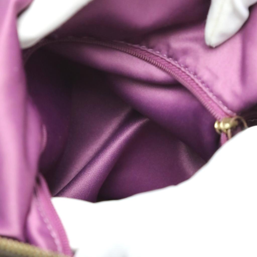 Coach Canvas Tote Bag Handbag Leather Brown Women 14904 Used