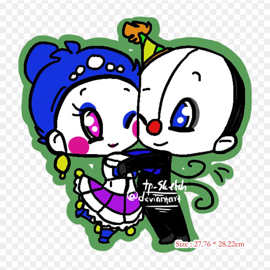 

Мультфильм Five Nights At Freddy s Sister Location Freddy Fazbear s Piz, термонаклейки для одежды, футболка, сумка, теплопередающие наклейки, железные нашивки