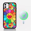 T-Takashi M-Murakami For Magsafe Phone Case For iPhone 17 Air 16 15 14 13 12 11 Pro Max Plus Shockproof Cover