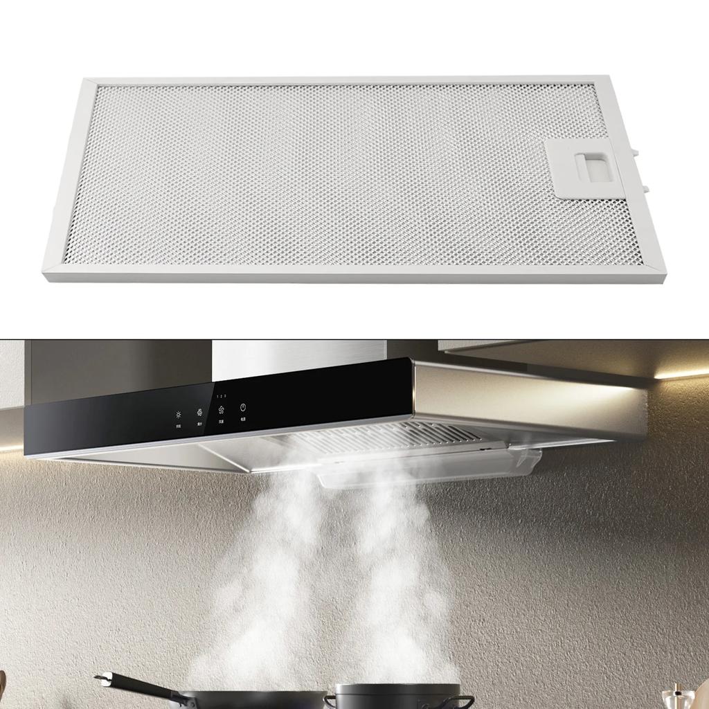 Aluminum Filters Cooker Hood Filter Air Circulation Maintain Air Circulation Easy Installation Cooker Hood Filter
