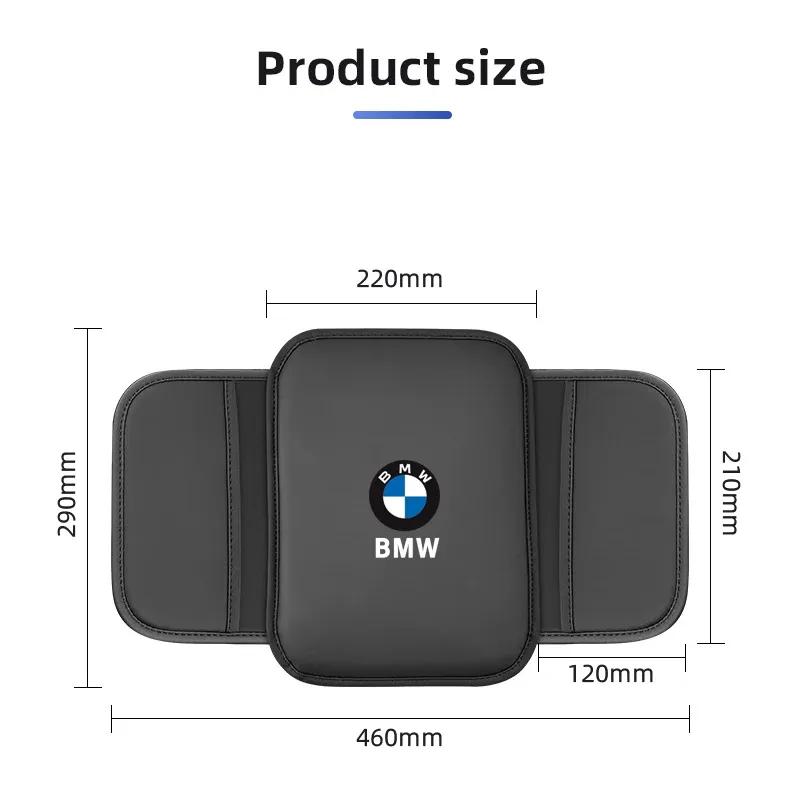 Pernă pentru cotieră auto din piele PU cu pungă de depozitare Accesorii auto Pentru BMW X1 X2 X3 X5 X4 X6 X7 G30 G20 G32 G11 G12 F40 F30 F20 F1