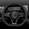 Breathable Napa Leather Car Steering Wheel Cover Non-Slip Car Handle Covers For Nissan Sylphy Qashqai Altima X-Trail Rogue