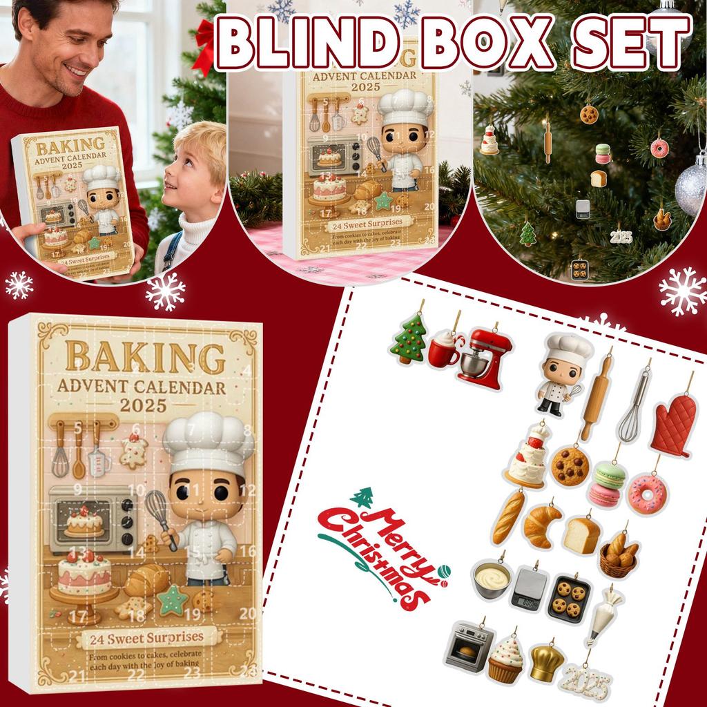 2D Adventní kalendář obsahuje 24 adventních kalendářů, odpočítávací kalendář a překvapivé sběratelské předměty.