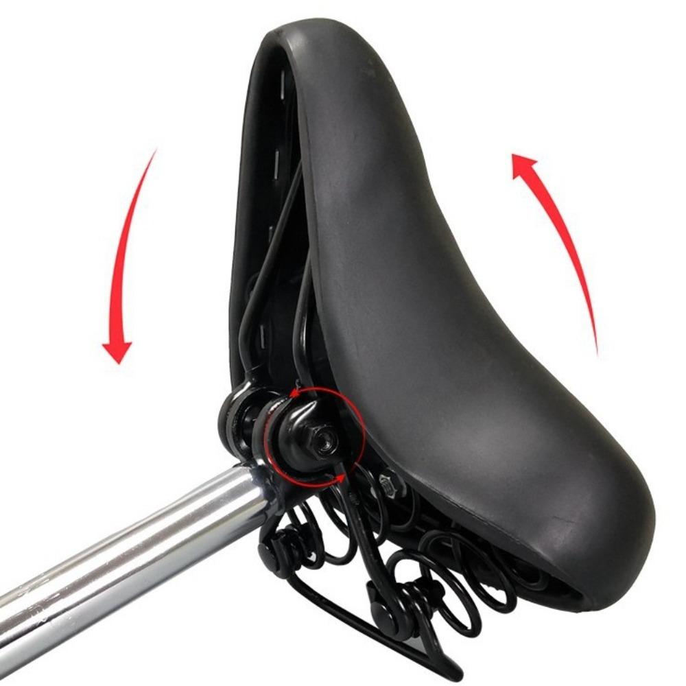 Cuscino per sedile bici allargato e allargato per auto da principessa, sella per auto da donna