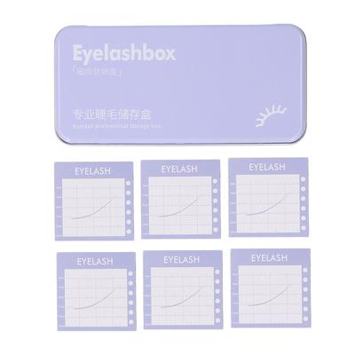 False Eyelash Organizer Storage Portable Display Empty Magnetic Eyelash Holder for Makeup