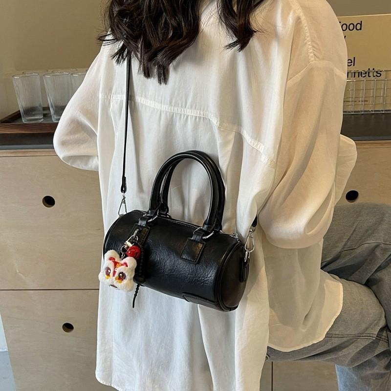 Trendy Cylinder Bag Women's 2024 New Spring Summer High-quality Niche Design Crossbody Bag