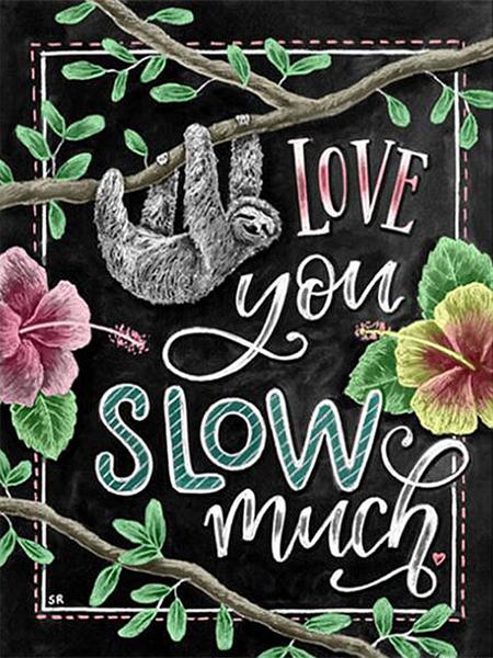 Diamond Painting Kit Text Landscape Full Square Round Embroidery Mosaic Blackboard Handmade Home Decor