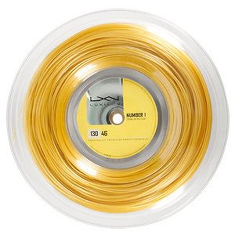 LUXILON Tennis String Gut 4G 130 WRZ990142 Yellow [200m Reel]