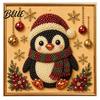 Full Drill Gem Art for Beginners DIY Christmas Faux Pearl Painting Kit with Frame