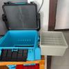 Fish Baits Holder Case Fishing Tackle Organizers Fishing Box Lined Box Baits Container Night Fishing Baits Storage Box