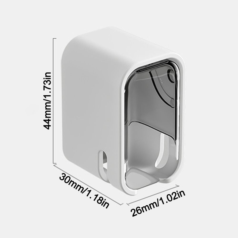 Dustproof Toothbrush Holder Flip-top Toothbrush Storage Box New Electric Toothbrush Storage Rack