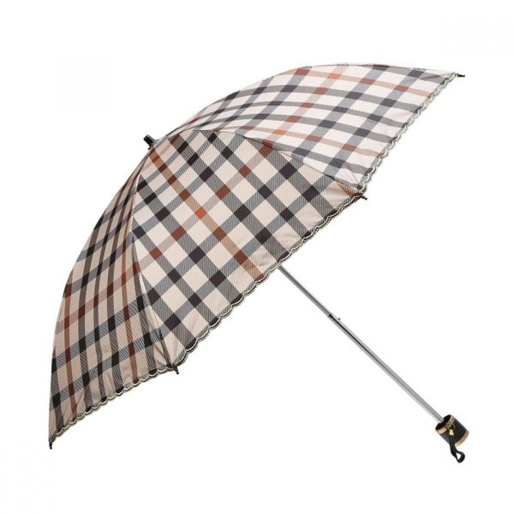 Daks Brown Check Umbrella Dbum4e110w2 Single option