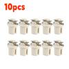 10Pcs T5 Car Dashboard Side Switch LED Light Colorful Bulbs Cars Interior Brightness 12V Instrument Lamp Auto Accessories