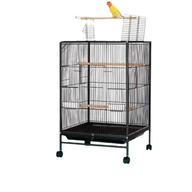 Multifunctional Iron Bird Cage: Parrot Villa with Large Space and Multiple Layers