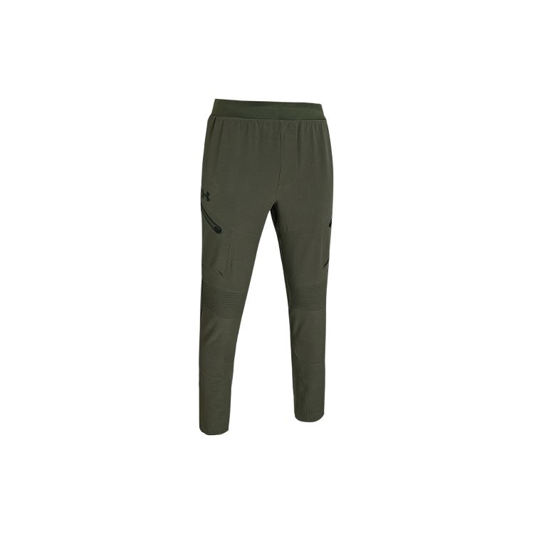 

Under Armour Спортивные брюки Outdoor Slim Fit со средней посадкой и карманами на молнии, мужские брюки, зеленые 1357941-369 S