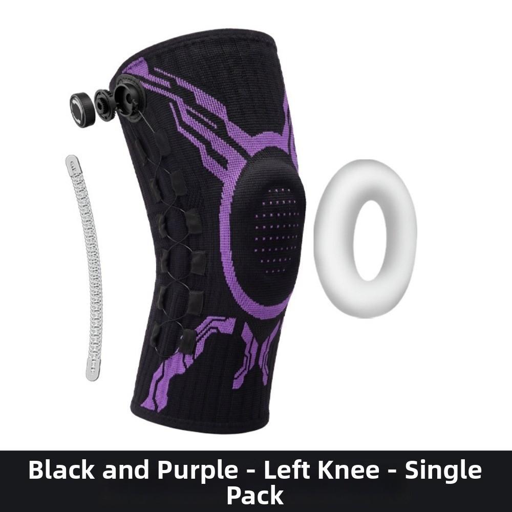 Spring Support Sports Knee Brace With Compression Knob Patella Protector For Sports Running