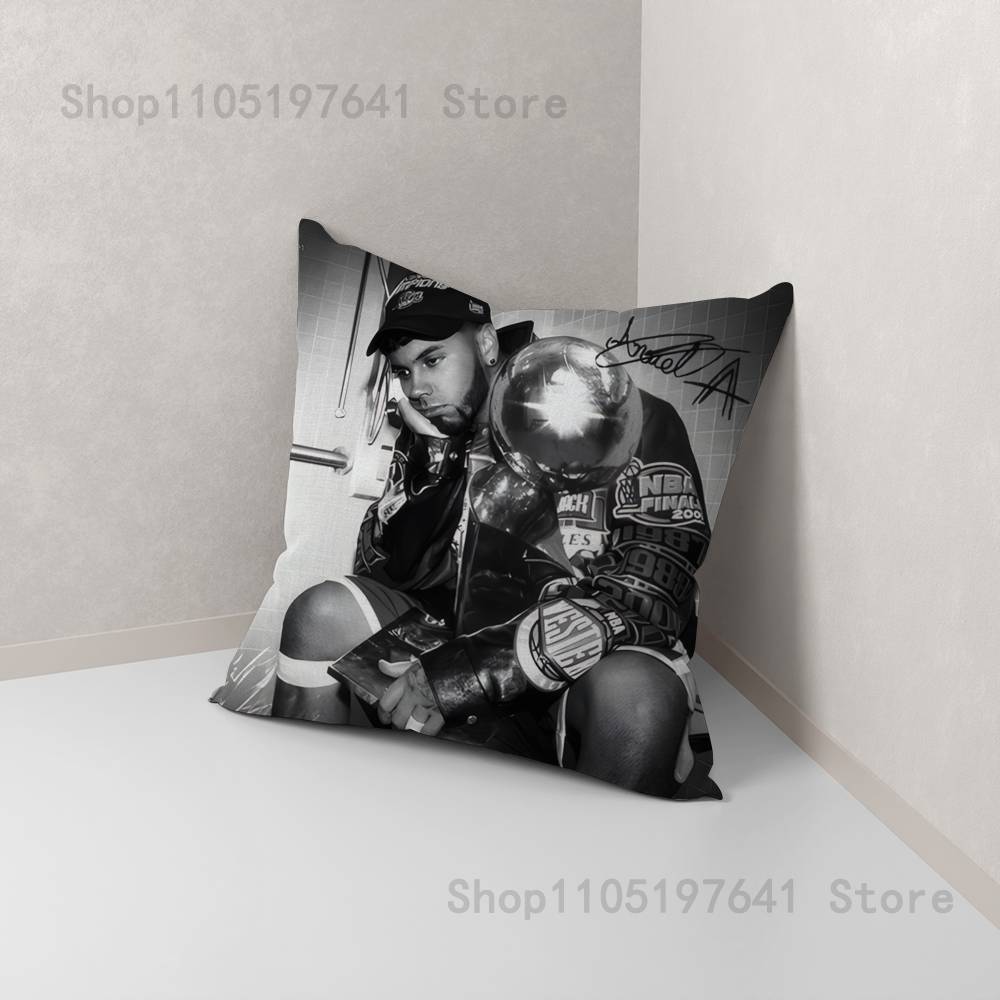 A-Anuel AA Rapper Pillow Case For Sofa Decor Car Office Room Printing Cushion Cover Decorations and Protector