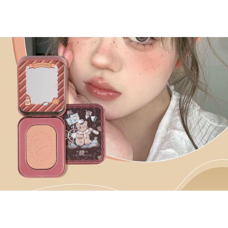 YIGU DIGU - Sailing Series Retro Metal Box Blusher - 6 Colours