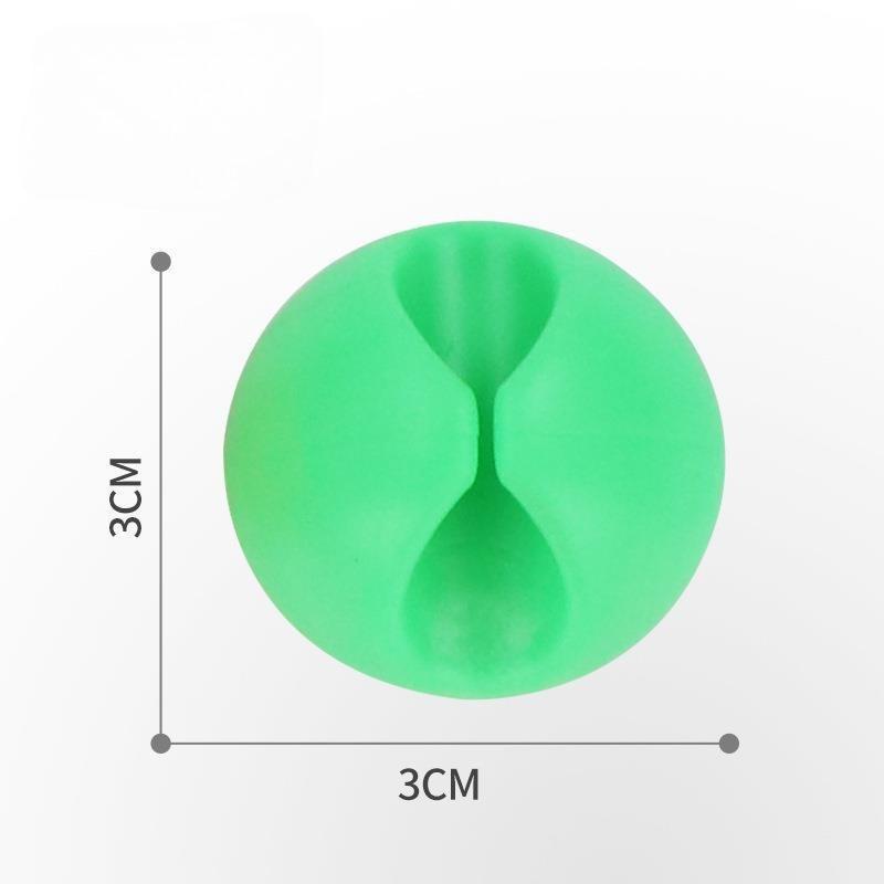 2 teile/satz Kabel Management Wickler Gummi 2 Kabel Halter Clips für Auto Tisch Ladekabel Kopfhörer Kabel Organizer Clips