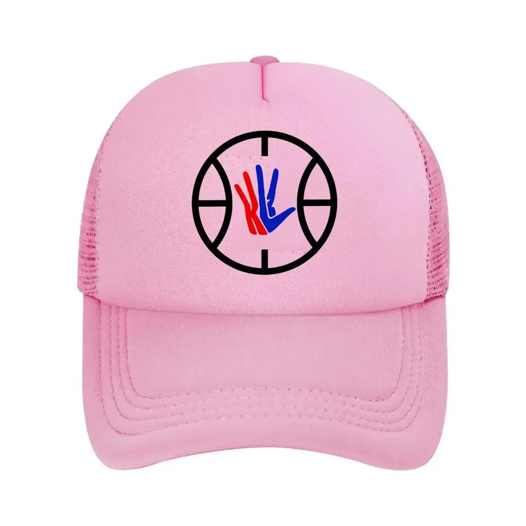 Symbolic Hand within Circular Frame Design Mesh Baseball Cap