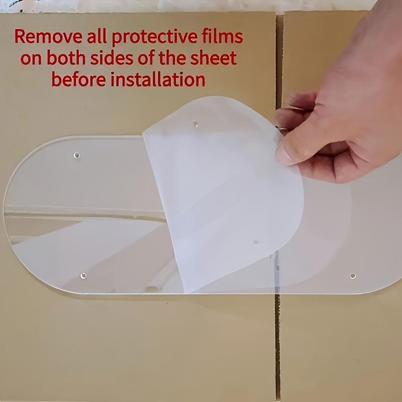 LDQ Removable Acrylic Desktop Shelf Organizer - Stylish Double-Layer Design for Organization, Makeup, and Beauty Supplies