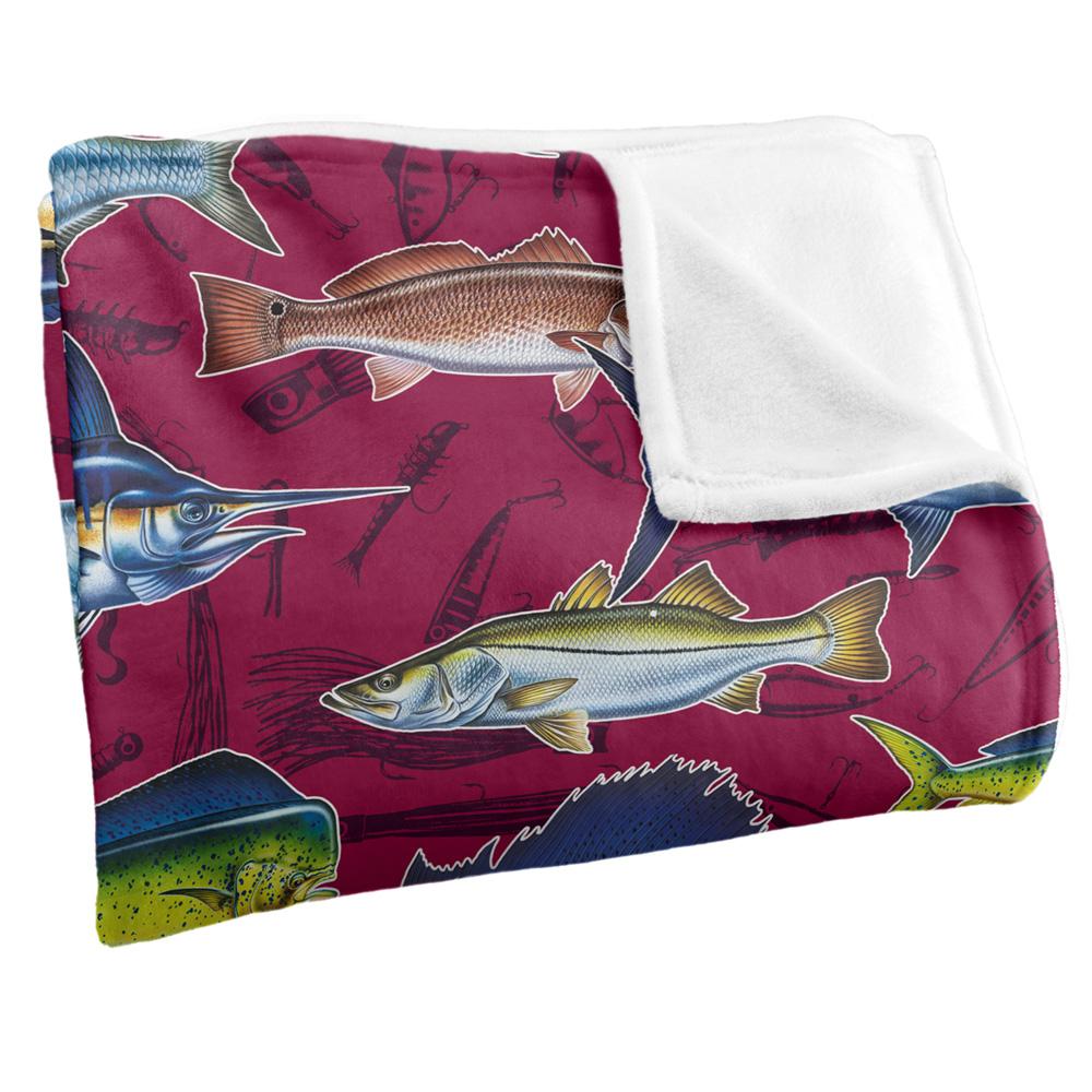 JQ Licensing Silky FIshing Supersoft Blanket