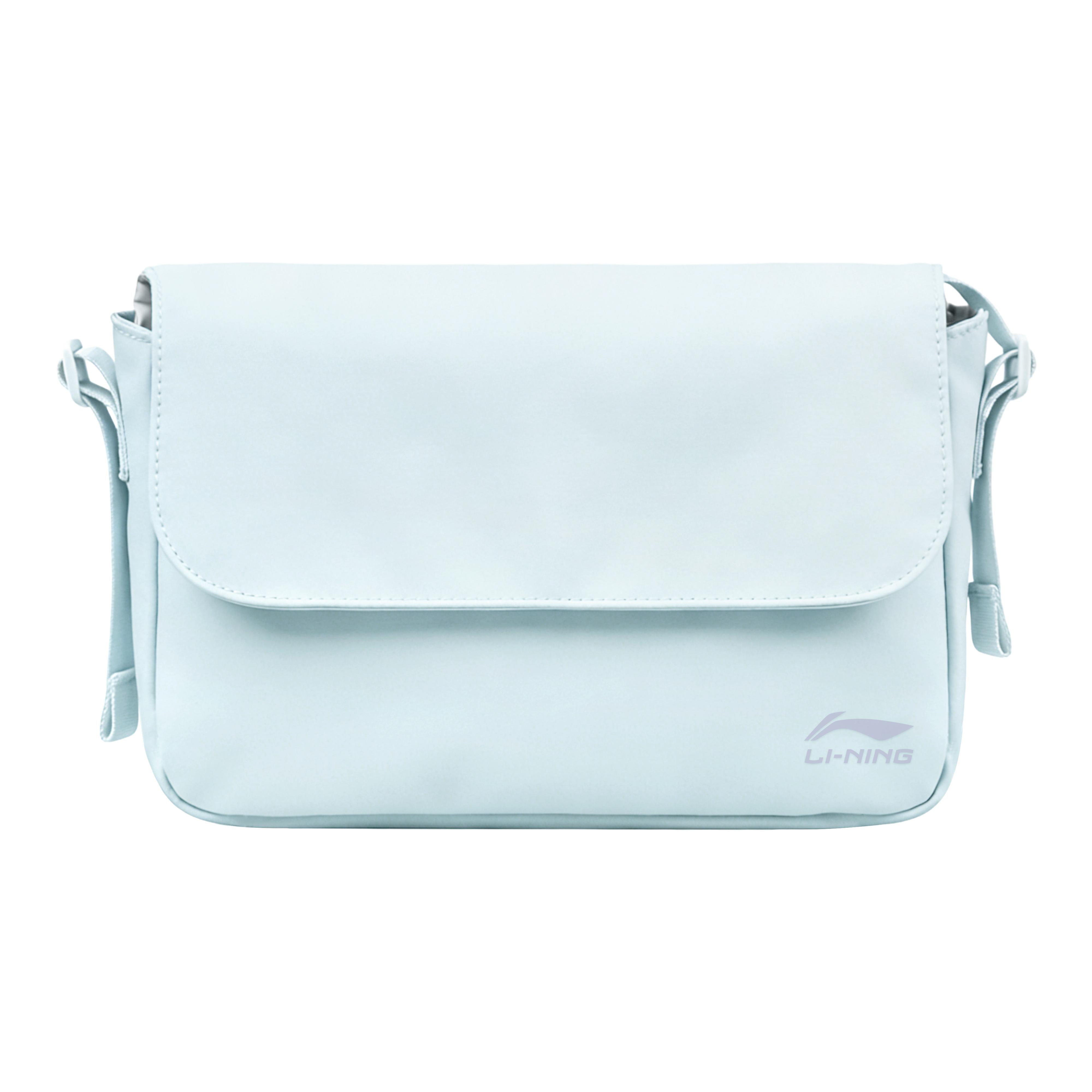 Li Ning Polyester Crossbody Bags Unisex Blue YBDV055-3