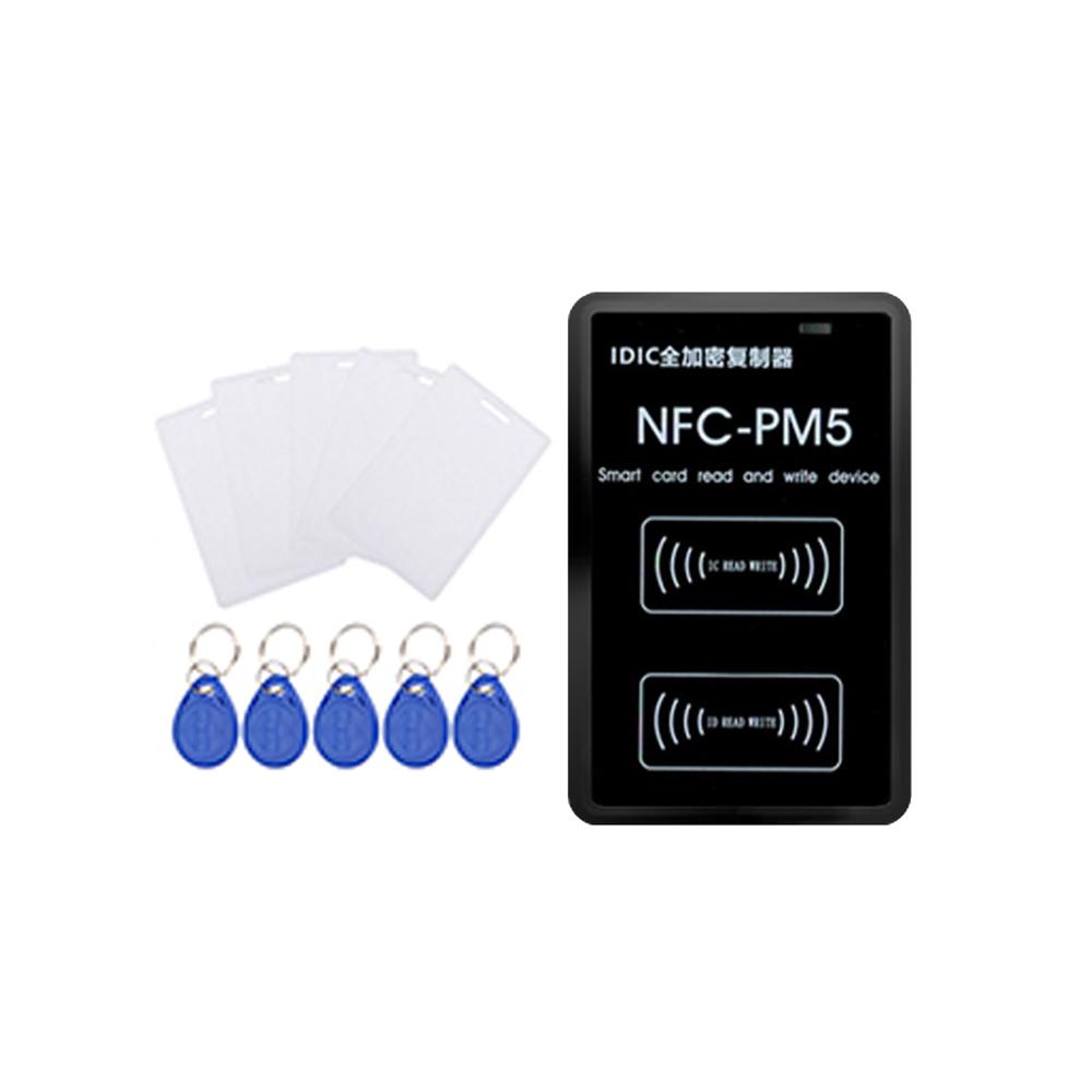 PM5 IC Duplicator 13.56MHZ RFID Reader NFC Full Decoding Function Card Copier Writer