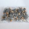Bagged Christmas Tree Sisal-Wrapped Snow-Capped Decorative Christmas Tree