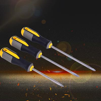 Three Color Handle Cross Screwdriver Magnetic Multi Functional Screwdriver Extended Slotted Screwdriver Suitable for Maintenance