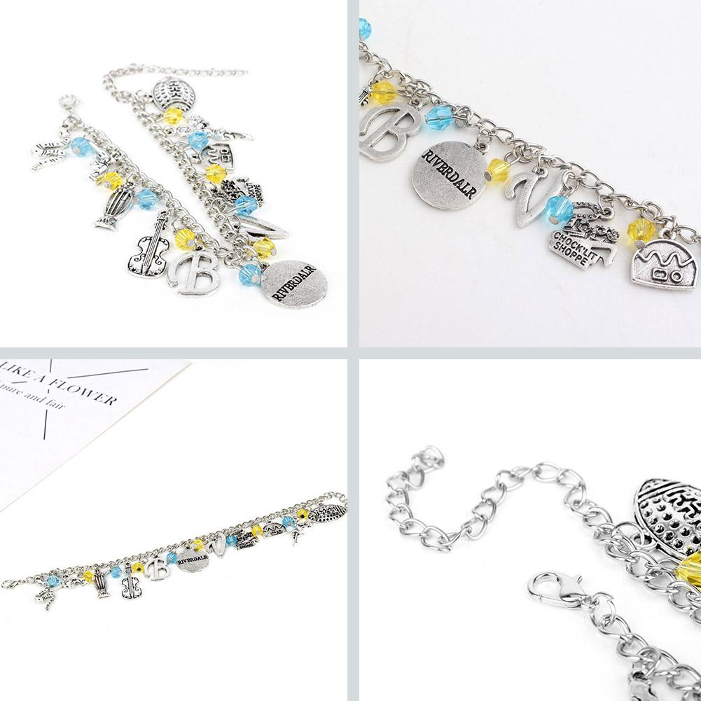 1 шт. Браслет-подвеска Ривердейл, ручная работа, вдохновленный, женский браслет-манжета, браслет на запястье