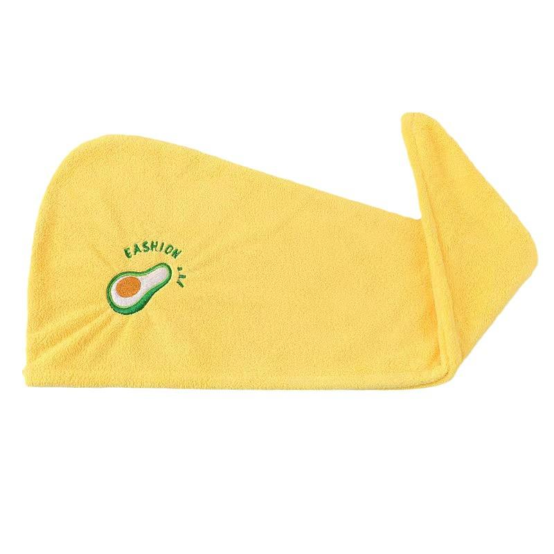 Women's Thickened Absorbent Coral Fleece Hair Cap - Bath and Shampoo Towel Headscarf