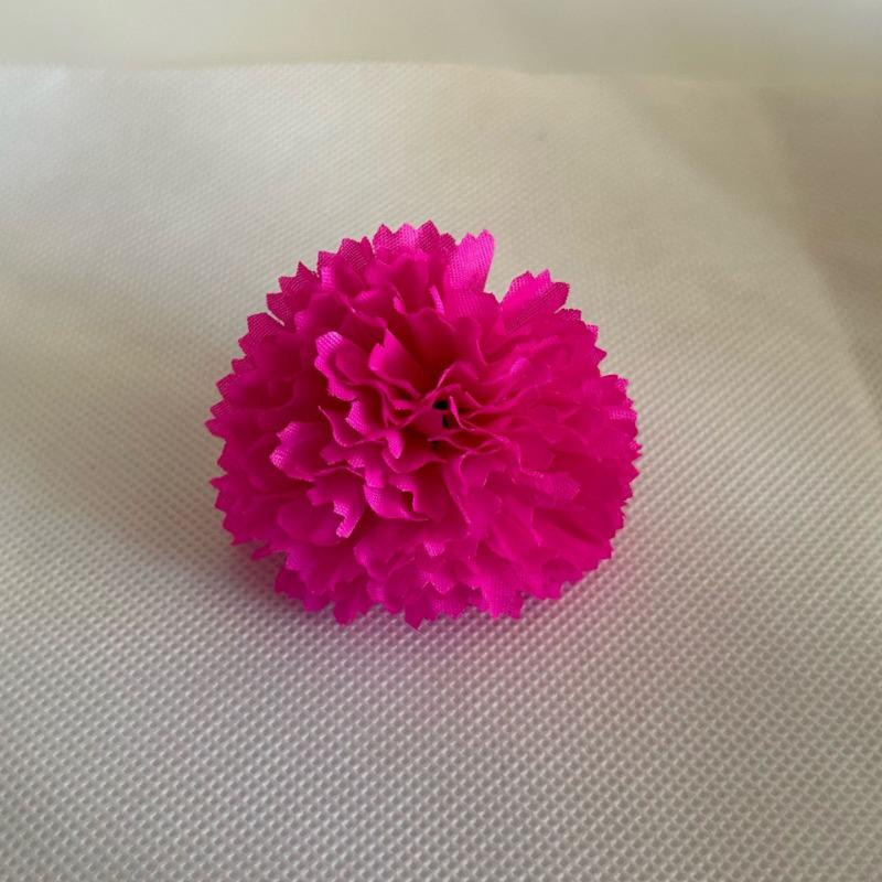 6Cm Carnation DIY Wreath Wedding Marigold Halloween Decoration Day of The Dead Wreath Accessories