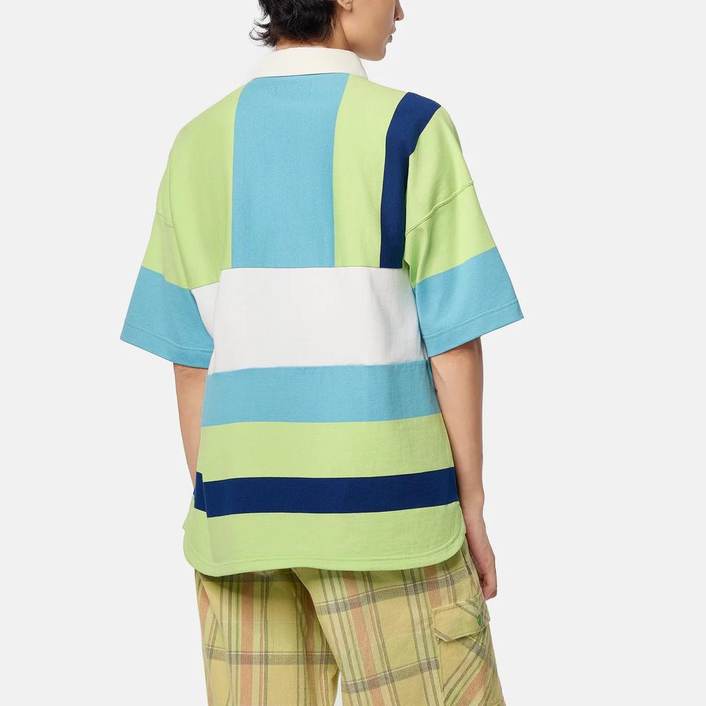 Timberland Tokyo Design Collective Rugby Comfortable Letter Pullover Short Sleeve Polo Shirt Unisex polo shirts Dark-Green A6J9Y-A2S