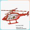 Children's Handmade Wooden Airliner Model 3D Puzzle Educational Toy