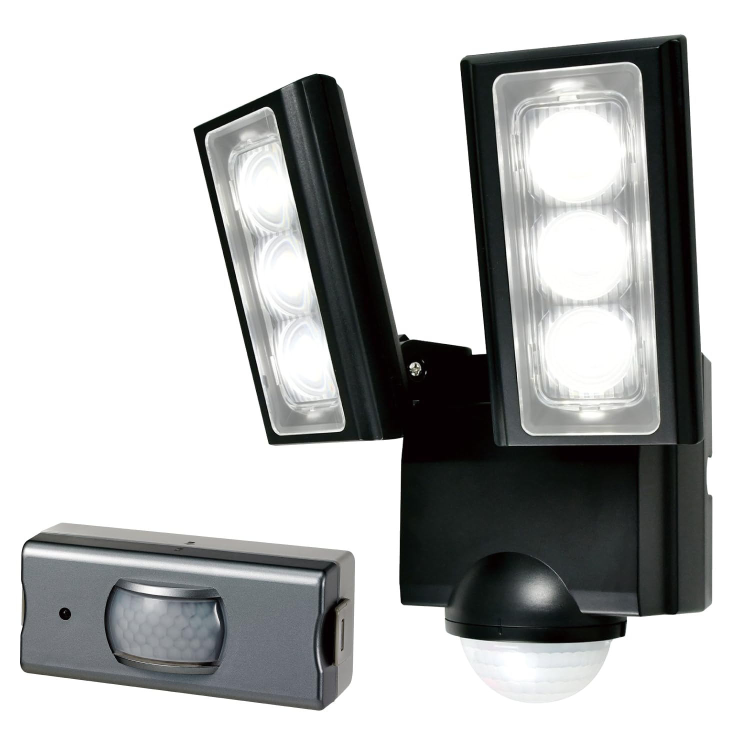 

ELPA Sensor light with interlocking sensor ESL-RS1202SET чорний